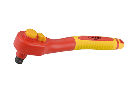 双色绝缘棘轮扳手