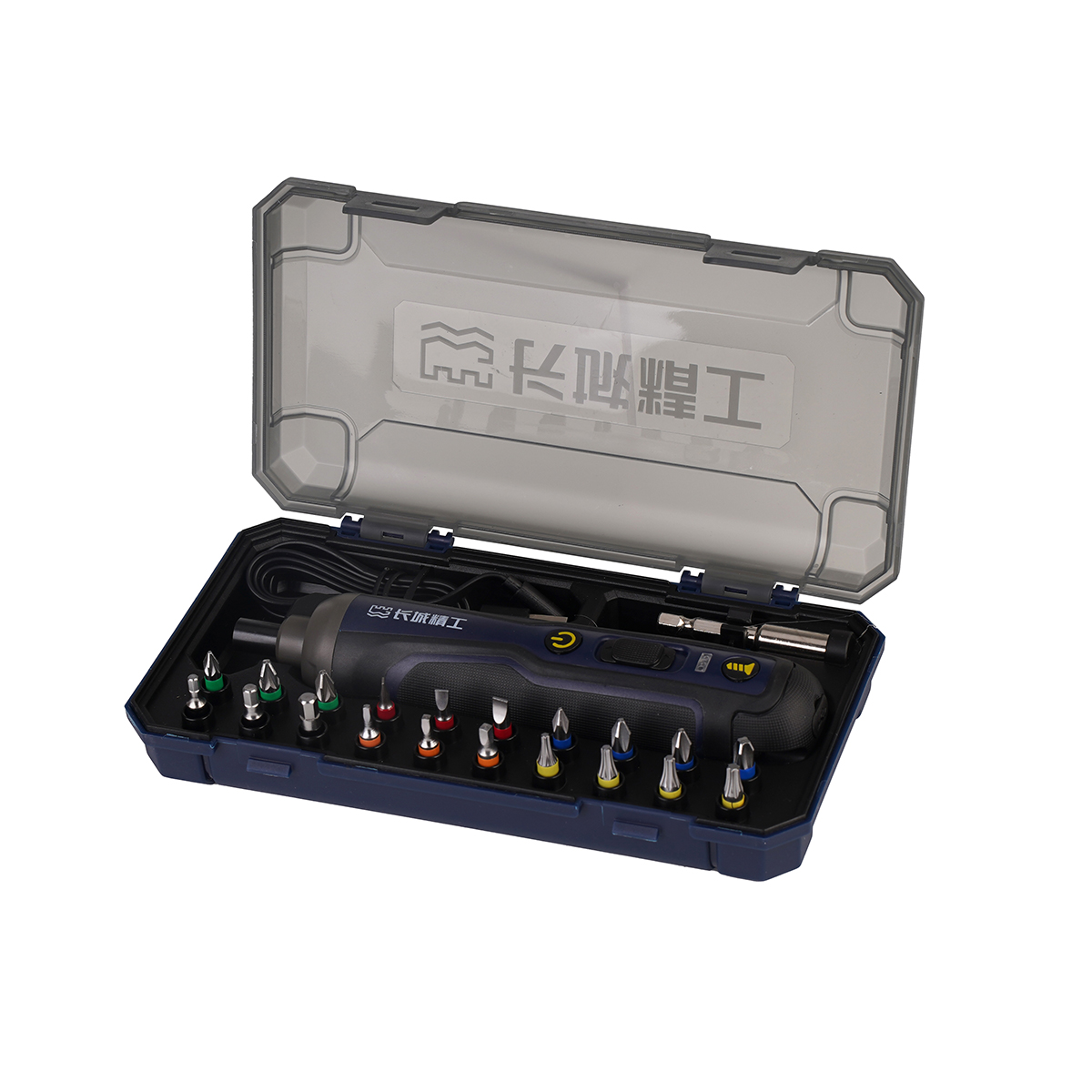21PCS 锂电直柄螺丝批组套