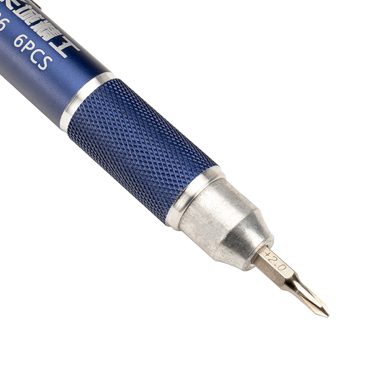 6 件十字、花形迷你螺丝批组套