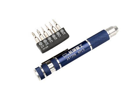 6 件十字、花形迷你螺丝批组套