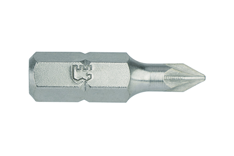 6.3mm 系列25mm 长 米字旋具头