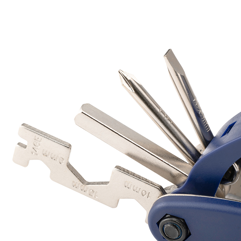 14 合1 镀铬多功能组合折式内六角扳手