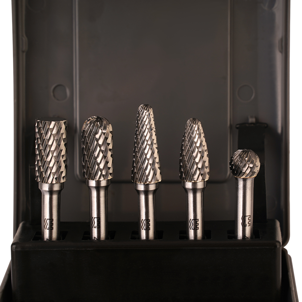 5件硬质合金旋转锉组套
