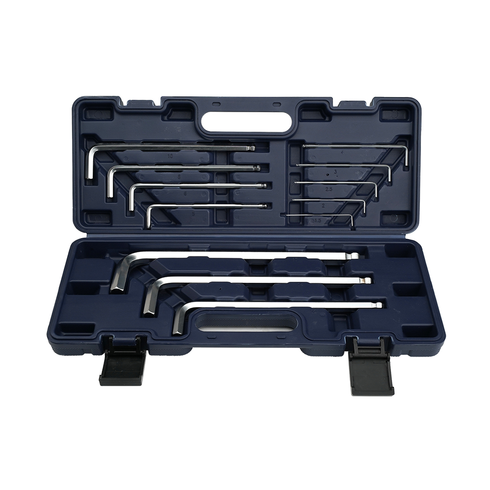 12PCS吹塑盒球头特长内六角组套