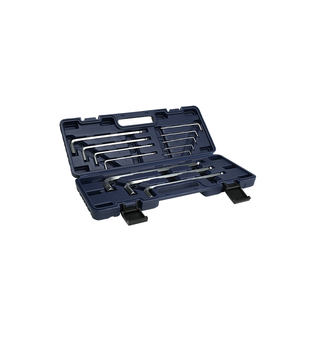 12PCS吹塑盒球头特长内六角组套