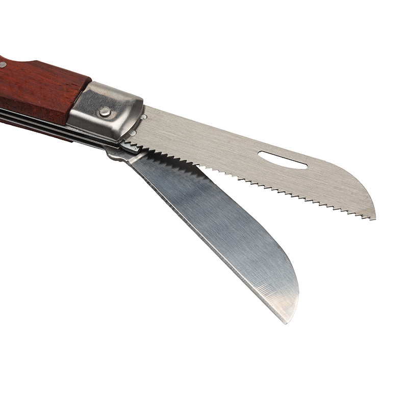 Great Wall Wood Handle Multifunctional Electrician Knife