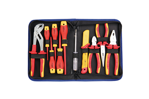 11 件绝缘电工组合工具（牛津包）