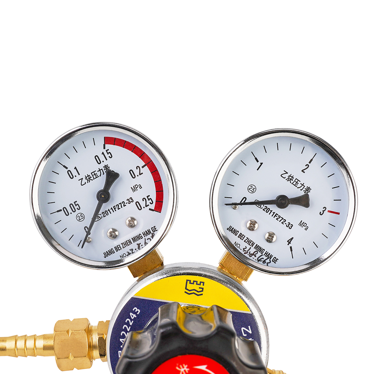 全铜乙炔减压器