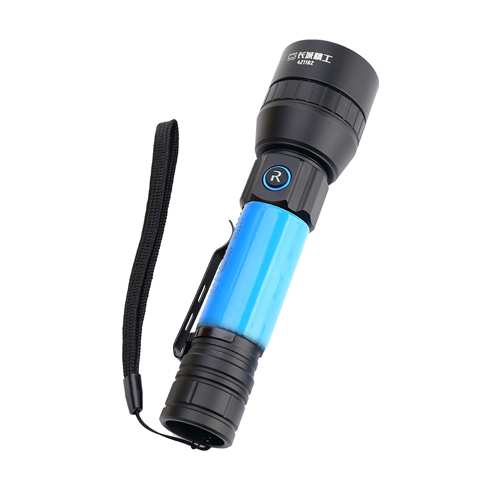 调焦式强光手电筒